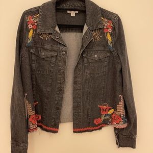 Embroidered Jean Jacket